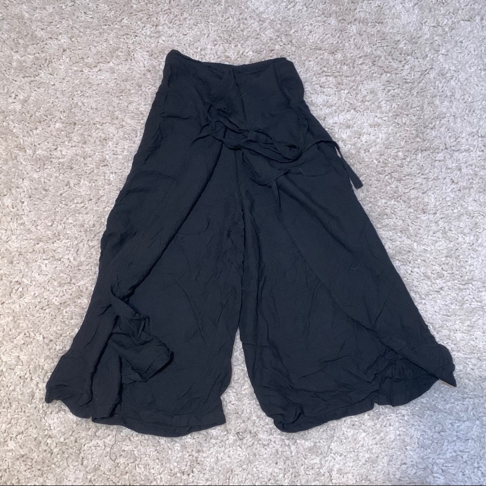 Thai Wrap Split Leg Pants - Authentic - image 2